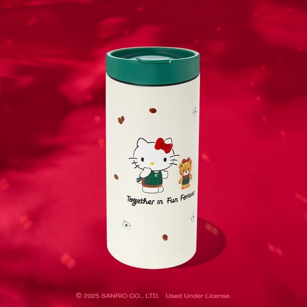Brand New! Starbucks x Hello Kitty 12oz Stainless Steel Tumbler